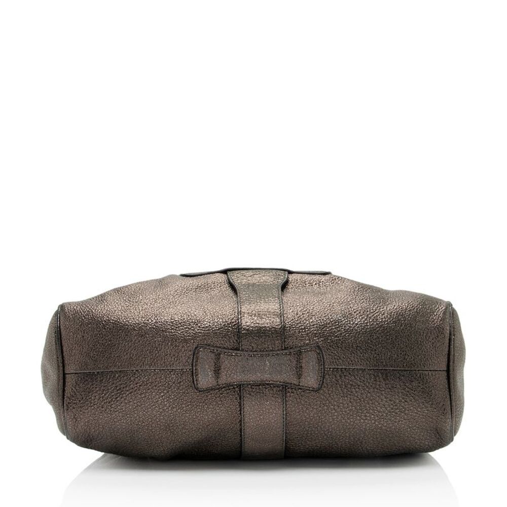 Jimmy Choo Metallic Leather Ramona Shoulder Bag - Picture 4 of 15